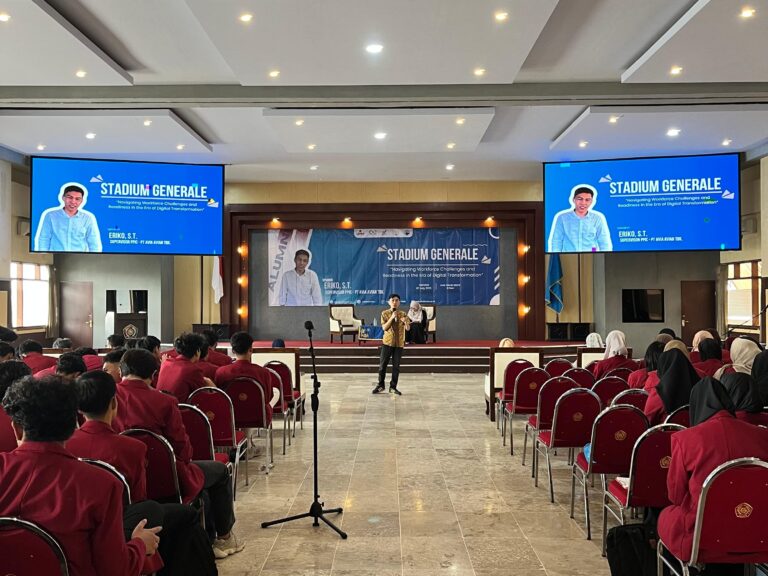 Program Studi Teknik Industri Adakan Stadium General untuk Mahasiswa Angkatan 2024